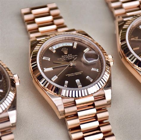 rolex chocolate dial rose gold|rose gold rolex price.